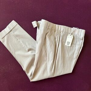 Women's COS, Lightweight, Cream Pants, Size 6